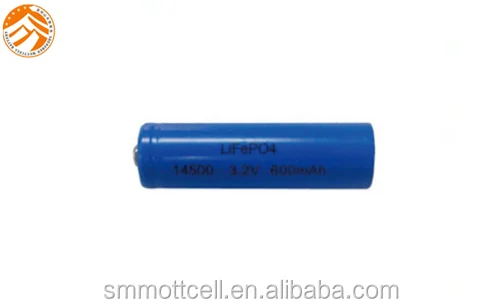 IFR14500 3.2V 600mAh lifepo4 battery 3