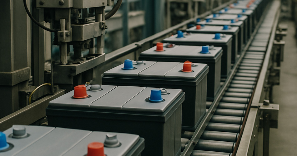 AA cylindrical battery factory