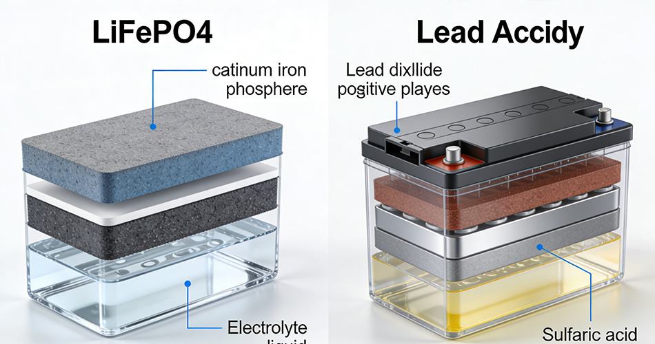 lifepo4 vs gel battery