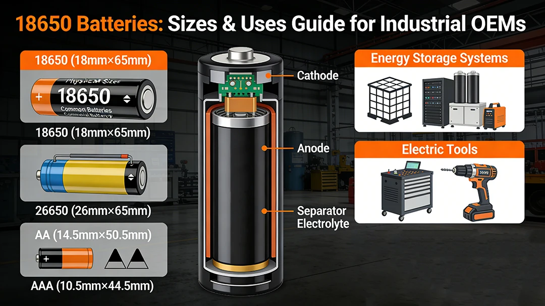 rechargeable lithium ion 18650 batteries