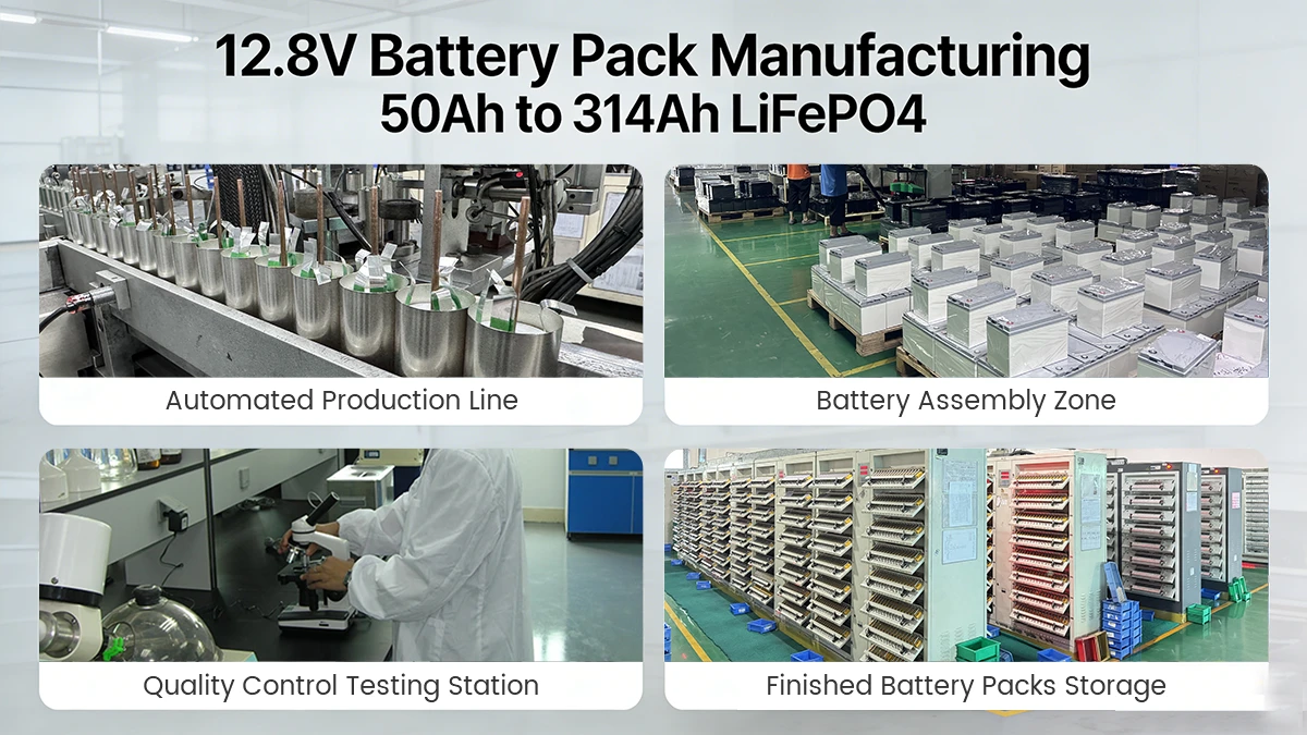 12.8V Battery Pack Manufacturing