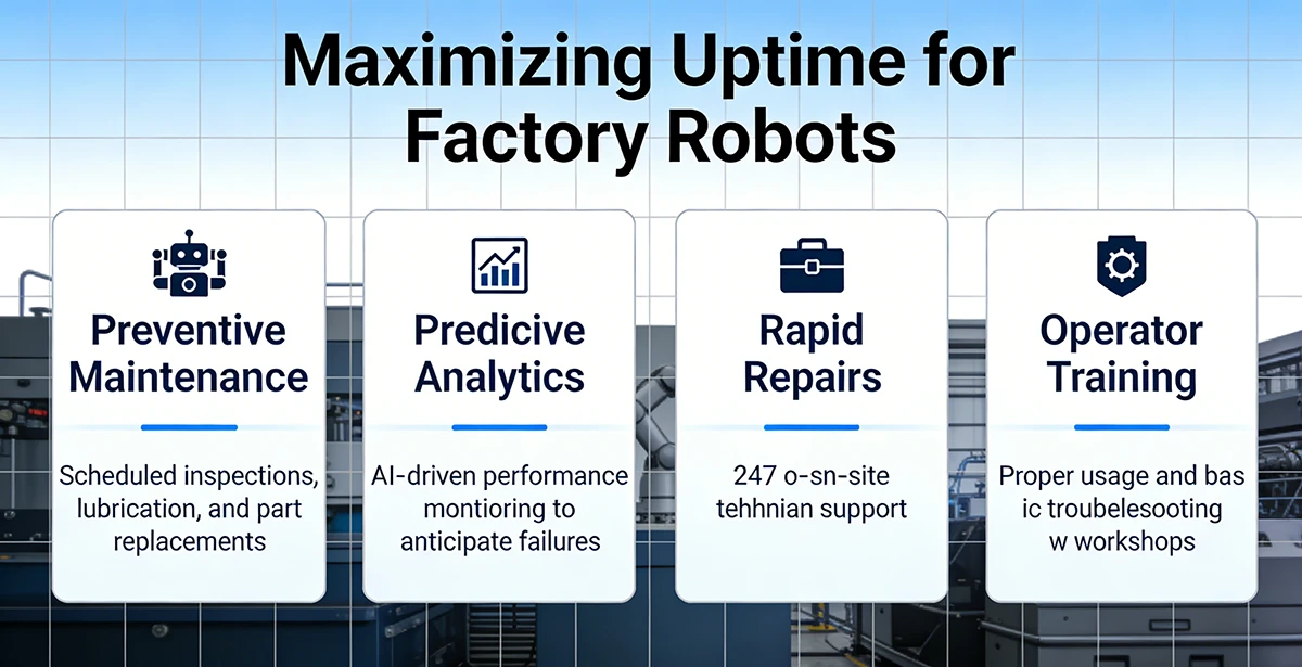 Maximizing Uptime for Factory Robots